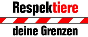 Logo Grenzen Logo "Respektiere deine Grenzen"