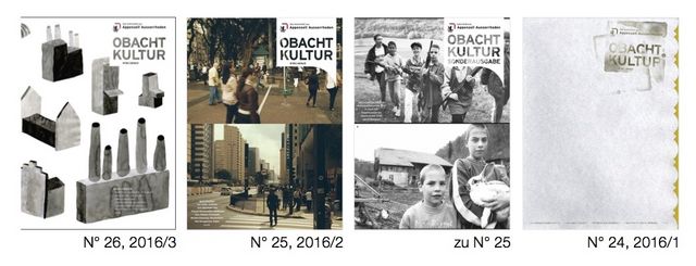 Obacht-Ausgaben von 2016