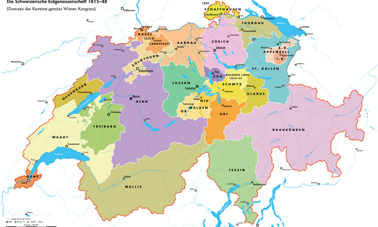 Übersicht Schweizer Kantone