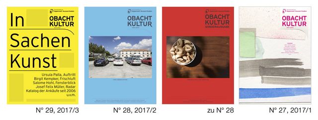 Obacht-Ausgaben von 2017