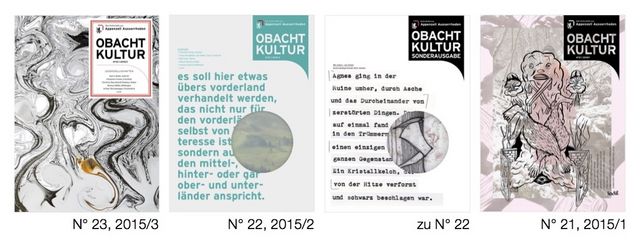 Obacht-Ausgaben von 2015