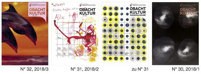 Obacht-Ausgaben von 2018