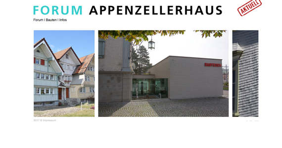 Webseite Forum Appenzellerland